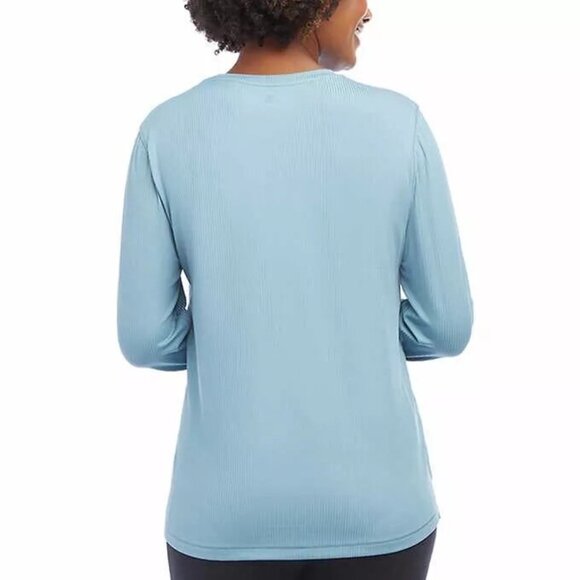 Danskin Women s Ultimate Rib Long Sleeve Top Size XXL (NWT) - Picture 2 of 3